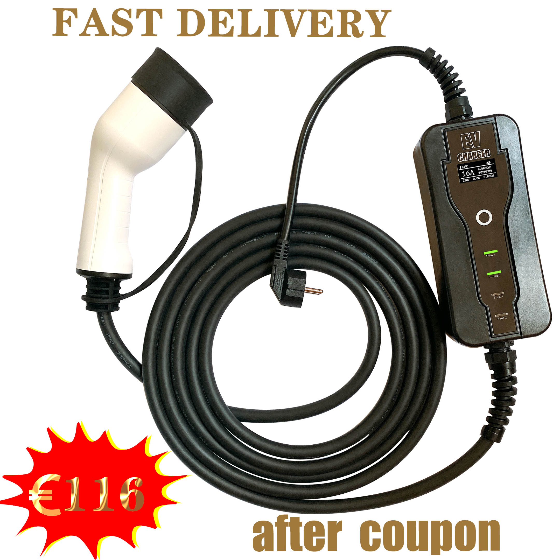 mainimage0Electric-vehicle-charging-station-5m-portable-8A-10A-13A-16A-adjustable-control-EV-charger-SAE-J1772